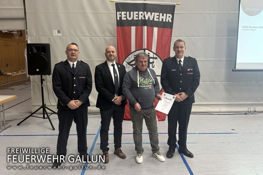 Jahreshauptversammlung der FF Stadt Mittenwalde